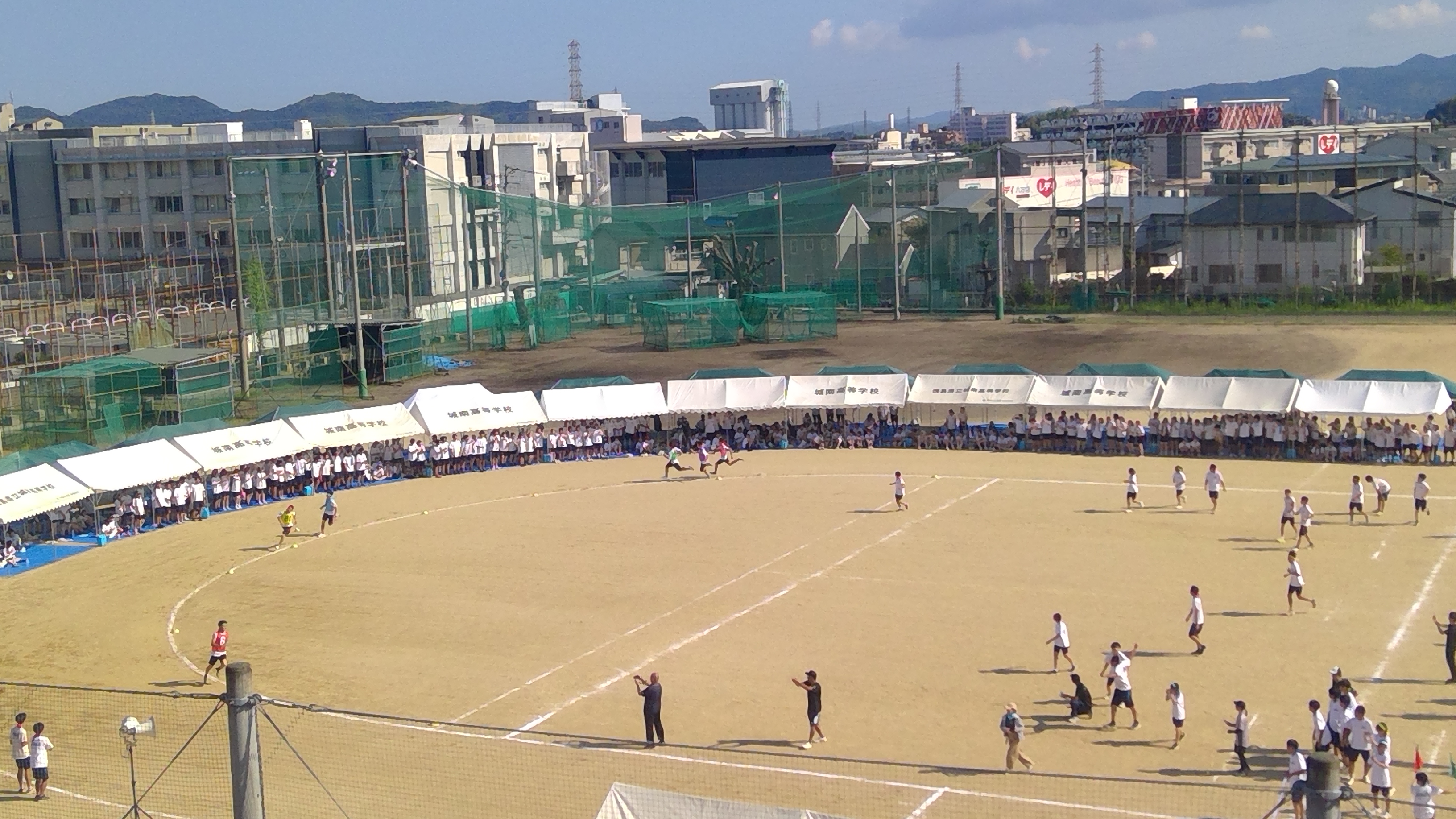 学級対抗リレー決勝