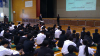 生徒代表あいさつ